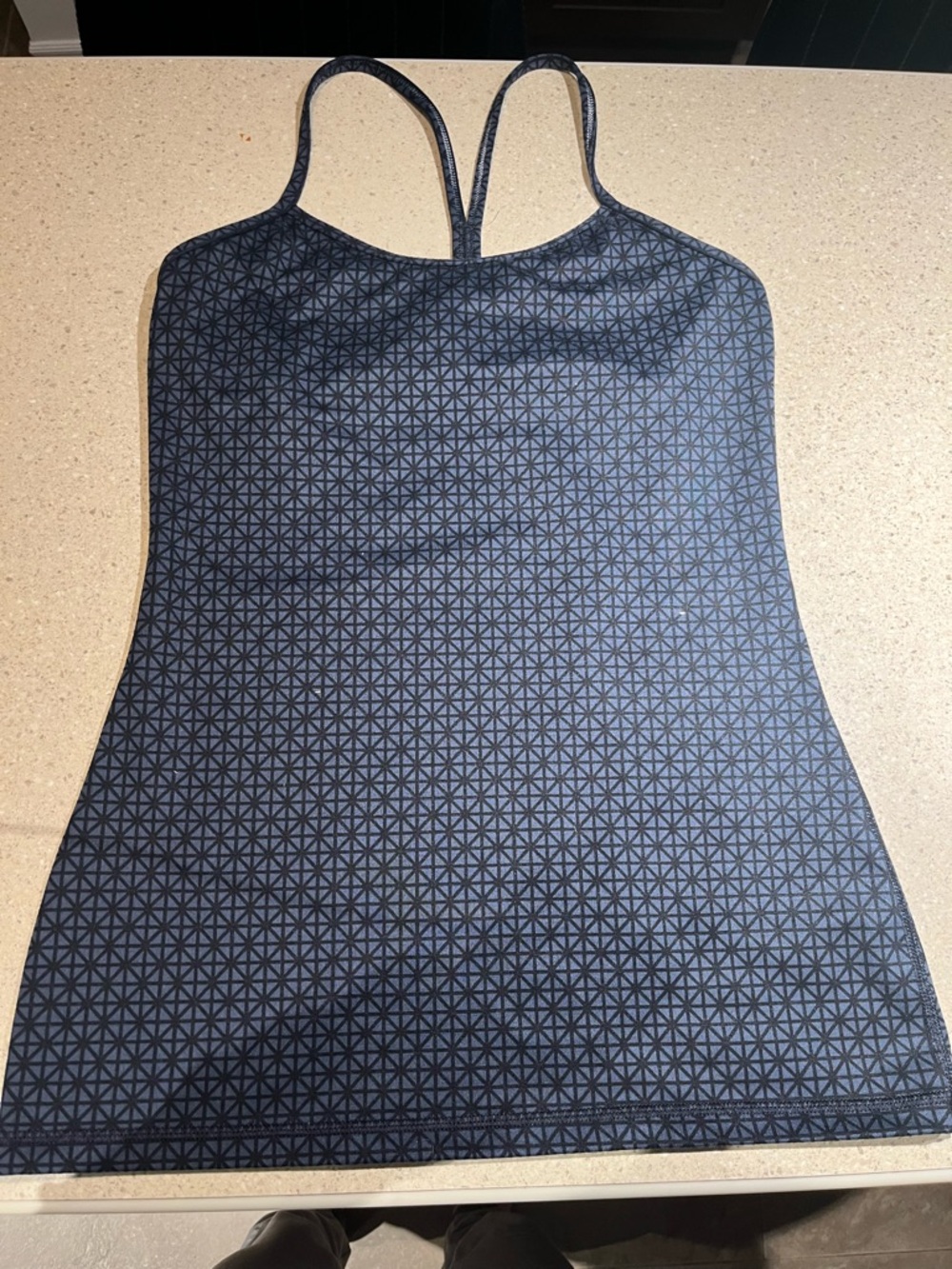 Geometric Racerback Tank Top